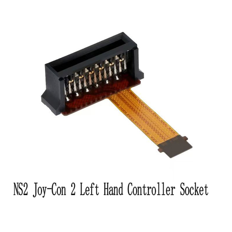 17Pin Magnetic Slide Rail Connector Flex Cable Replacement for Nintendo Switch 2 Joy-Con 2 Left & Right Controller