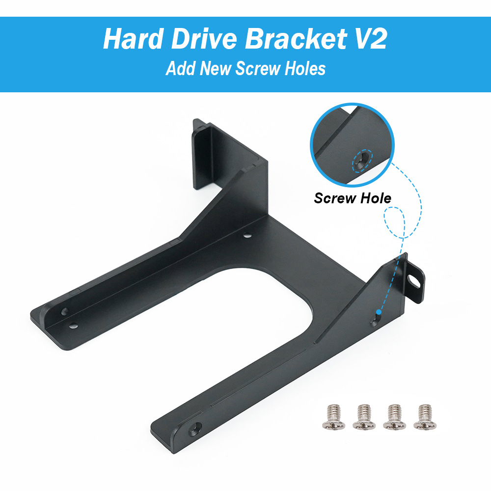 2.5-inch Hard Drive Mount Bracket for PS2, Hard Disk Caddy Compatible with PlayStation 2 SCPH-30000/50000 Consoles